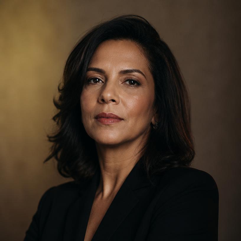 Retrato de Patrícia Coelho, Editora de Política